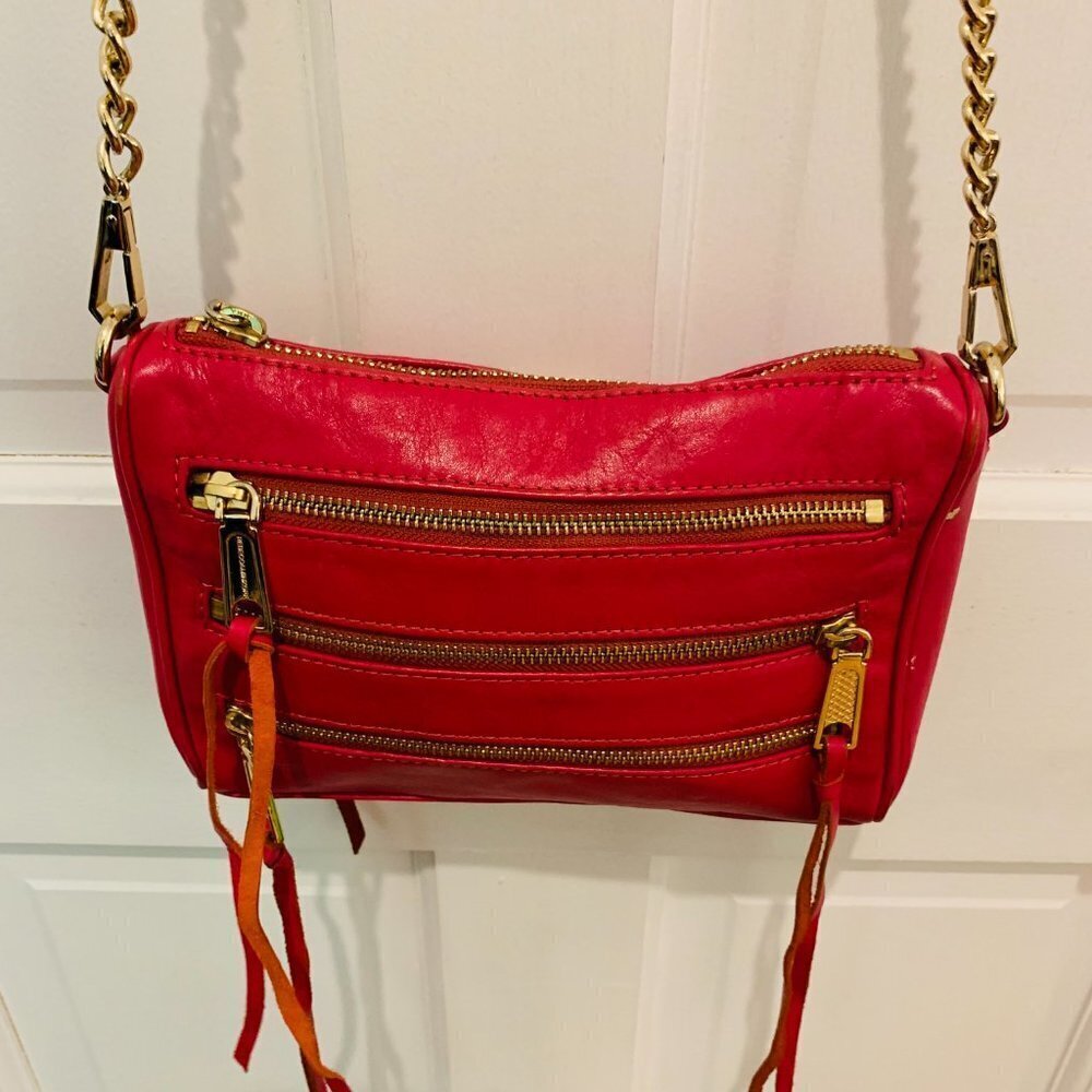 Rebecca Minkoff Leather Crossbody Bag - Picture 12 of 14